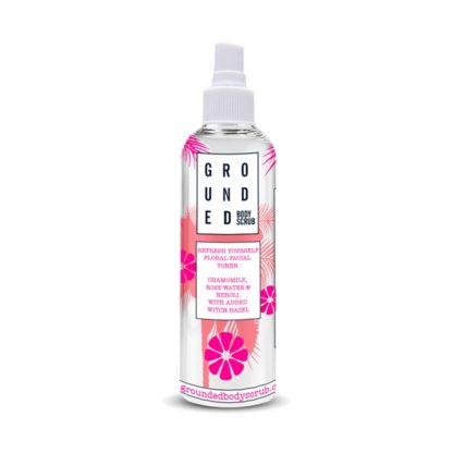 GROUNDED Floral Facial Toner
