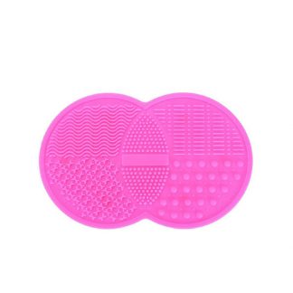 Suction Makeup Brush Cleaner Pink
