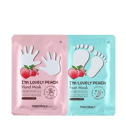 Tonymoly Im Peach Hand Foot Mask Set