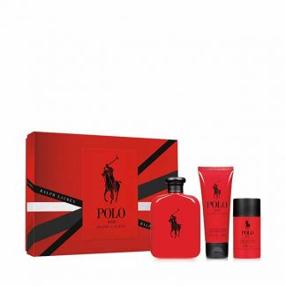 Ralph Lauren Polo Red EDT 125ml 3 Piece Gift Set - MYM Beauty NZ