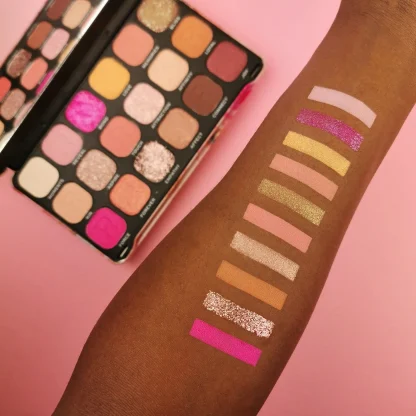 Revolution Forever Flawless Eyeshadow Palette Spirituality Swatches