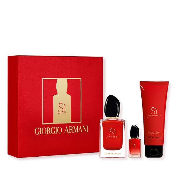 Giorgio Armani Si Passione EDP 50ml 3 Piece Gift Set