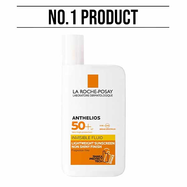 La Roche-Posay Anthelios Invisible Fluid Facial Sunscreen SPF50+ 50ml