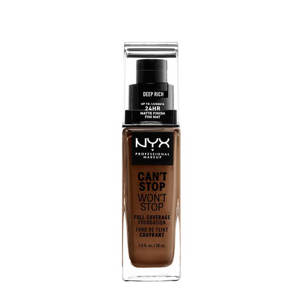 NYX Professional Makeup Can't Stop Won't Stop Foundation - Deep Rich