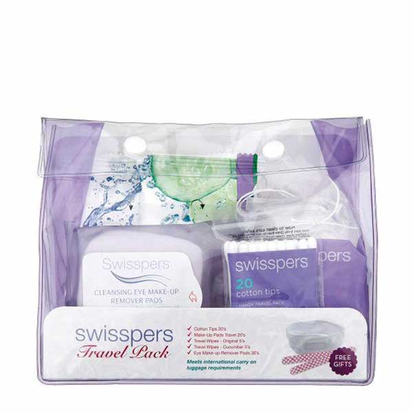 FREE Swisspers Travel Packs with ORDERS $150+