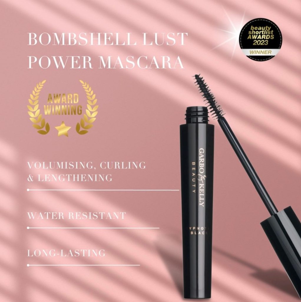 Garbo & Kelly Bombshell Lust Power Mascara - Black at MYM Beauty NZ